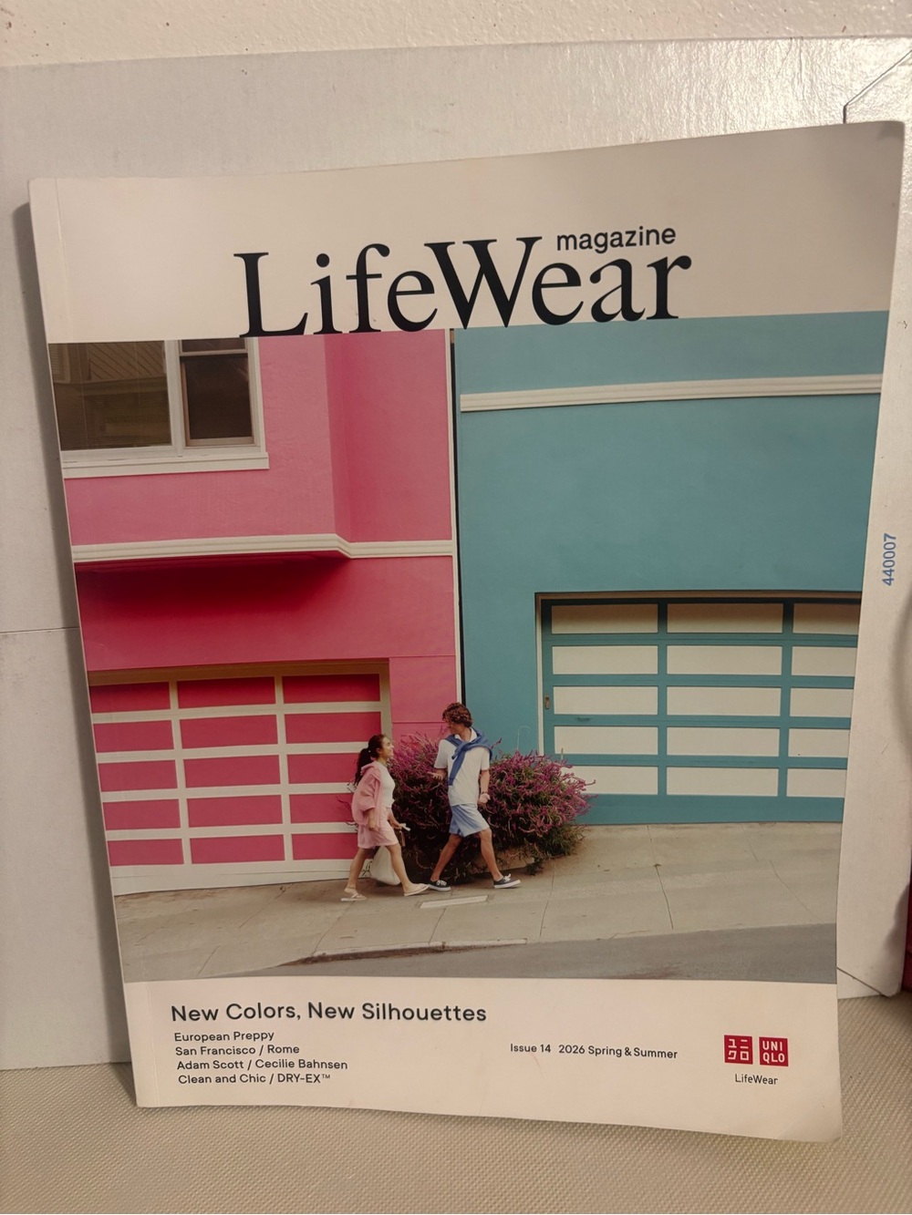 Uniqlo spring and summer collection magazine